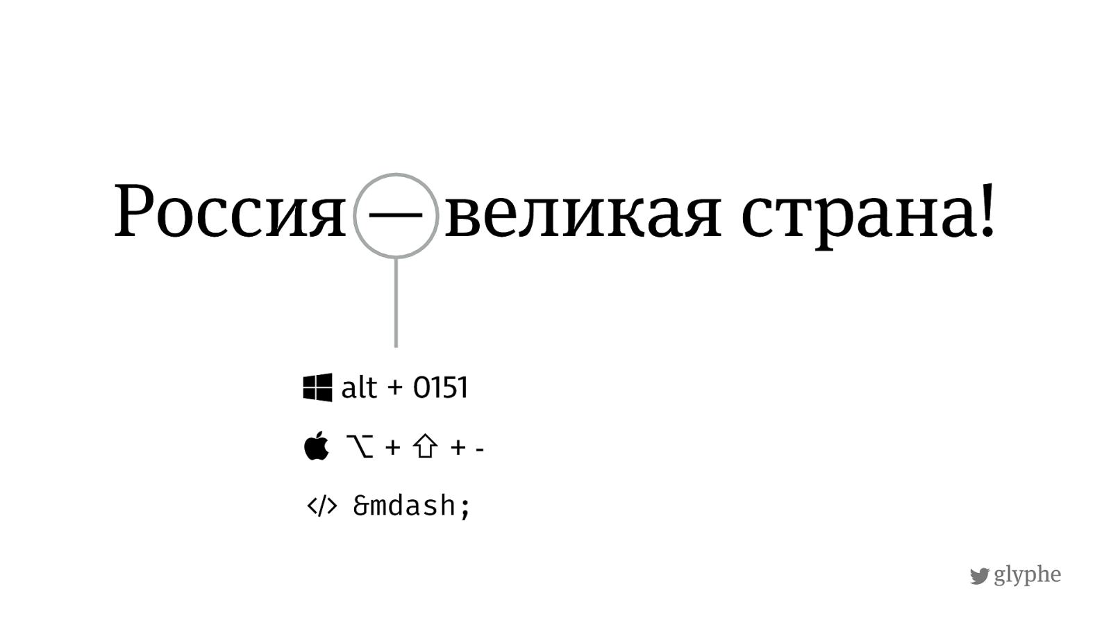 em dash mac shortcut