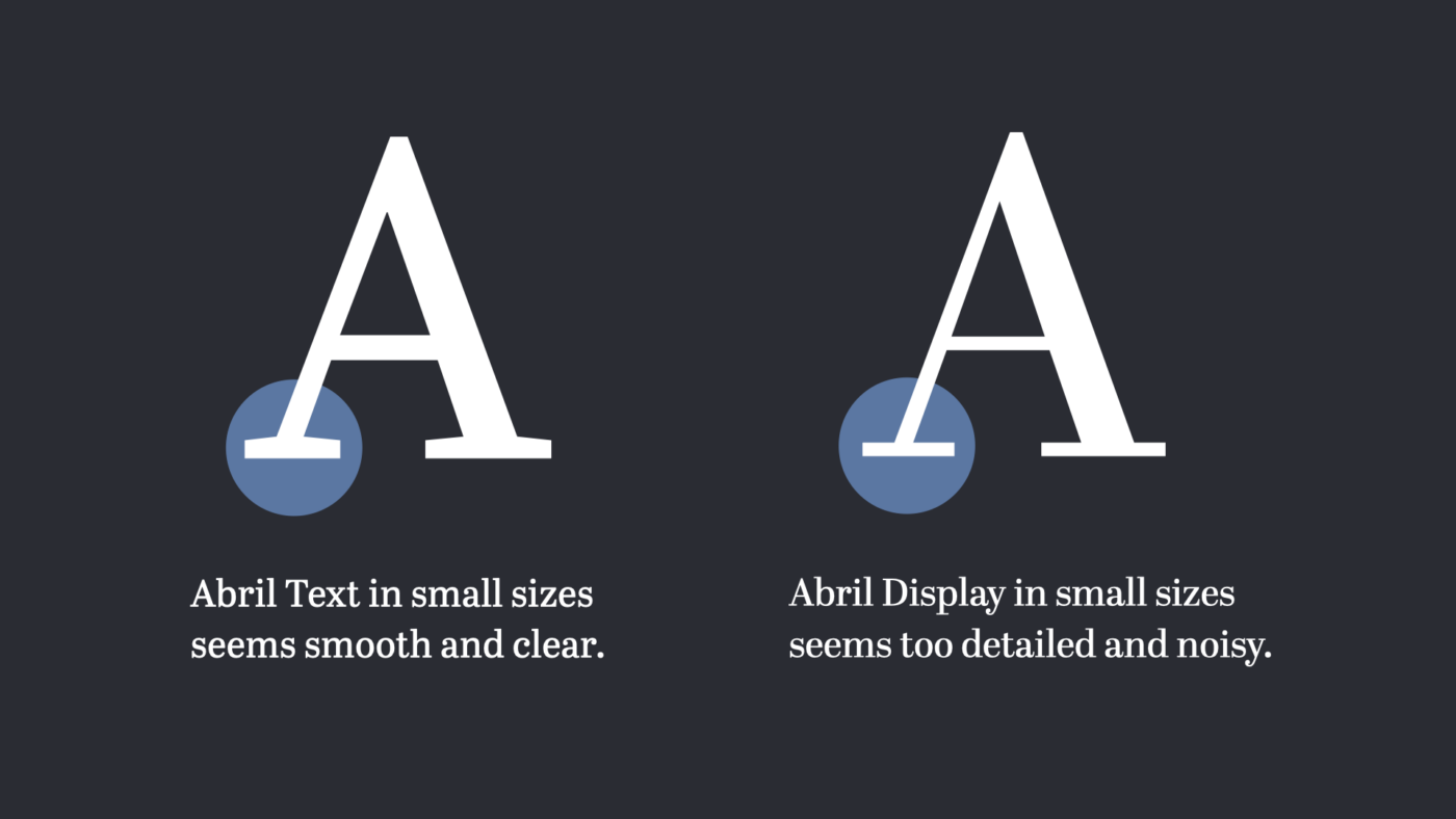 How to Choose a Typeface for Display Text - Pimp my Type