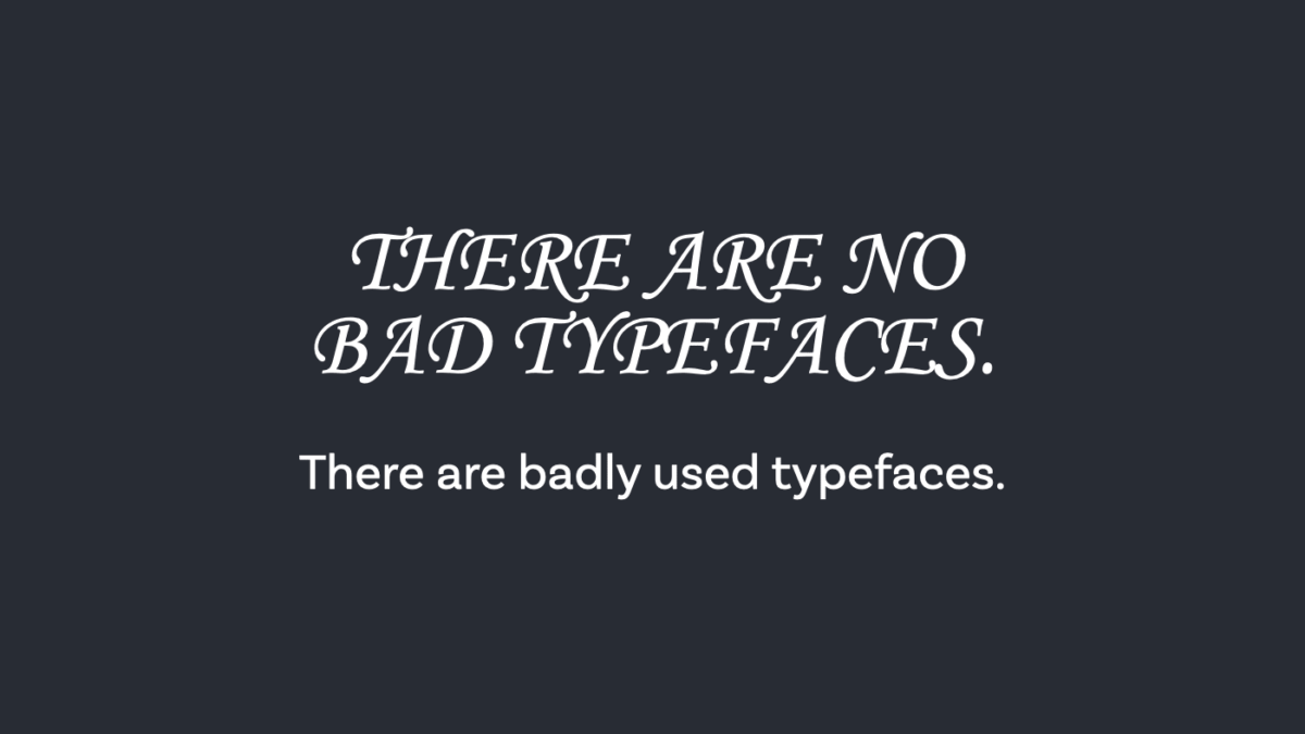 How to Choose a Typeface – Different Kinds of Text - Pimp my Type