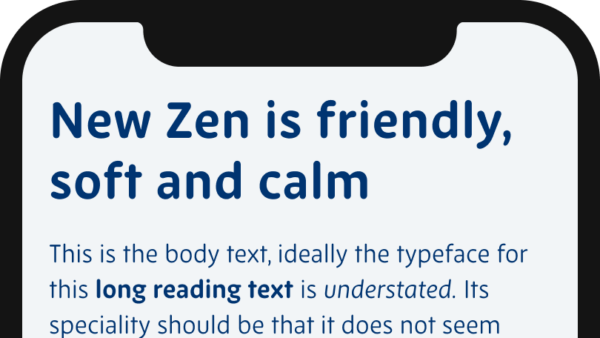 New Zen is friendly, soft and calm