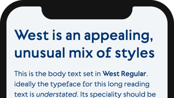 West is an appealing, unusual mix of styles