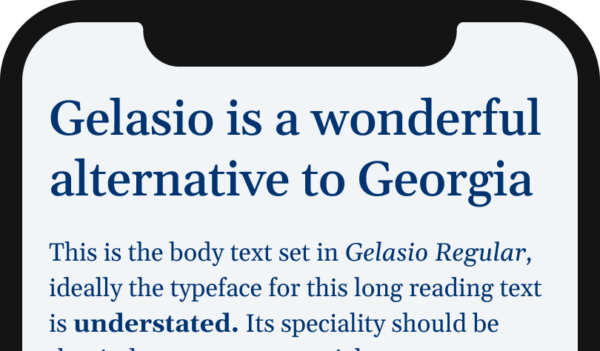 Gelasio is a wonderful alternative to Georgia