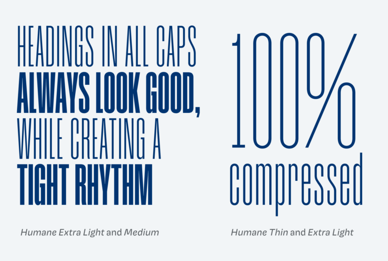 Humane Typeface Humane - Pimp my Type