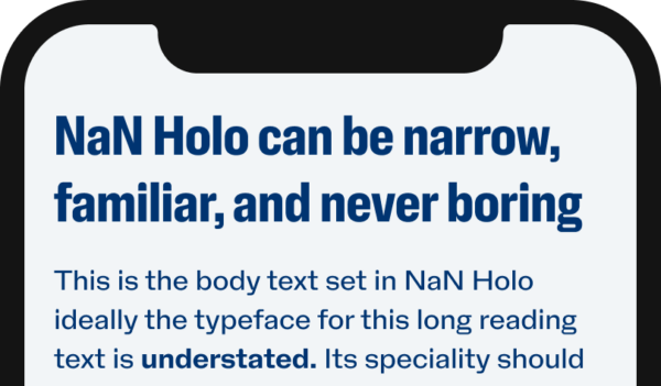NaN Holo can be narrow, familar, and never boring