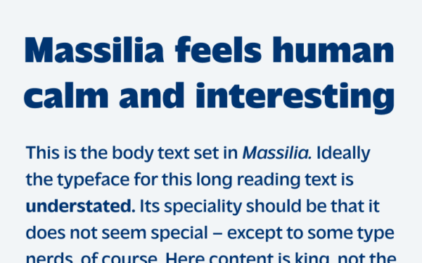 Massilia feels human calm and interesting