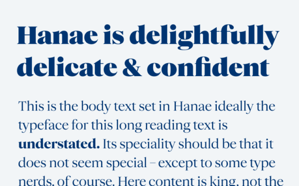 Hanae is delightfully delicate & confident